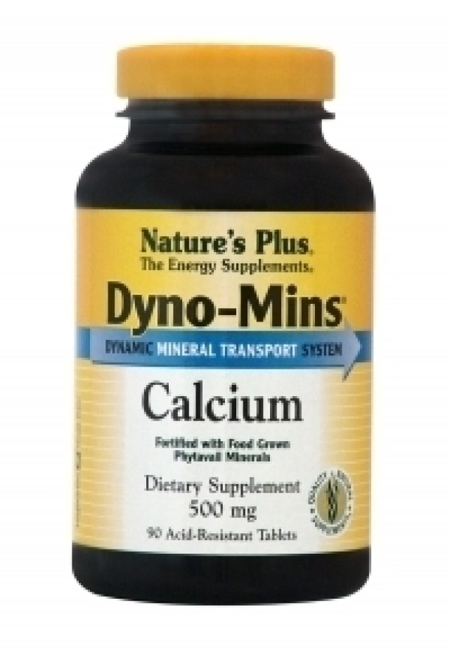 Natures Plus Dyno-mins Calcium 500 MG 90 ταμπλέτες