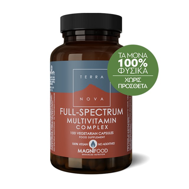 TERRANOVA Full-Spectrum Multivitamin Complex 100 Caps