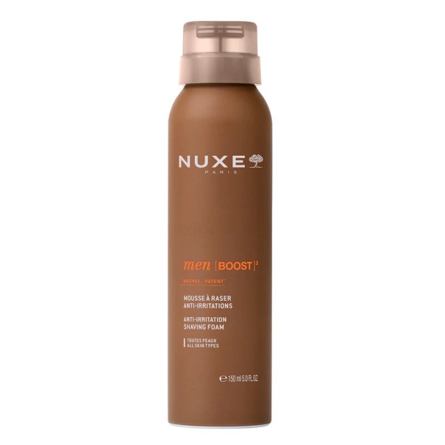 Nuxe Men [Boost] Anti-Irritation Shaving Foam Αφρός Ξυρίσματος κατά των Ερεθισμών 150ml