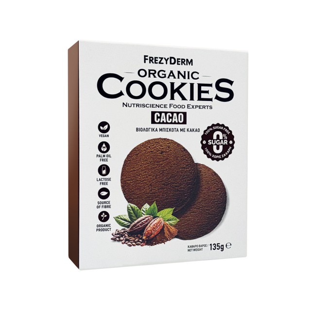 Frezyderm Organic Cookies Cacao 135g