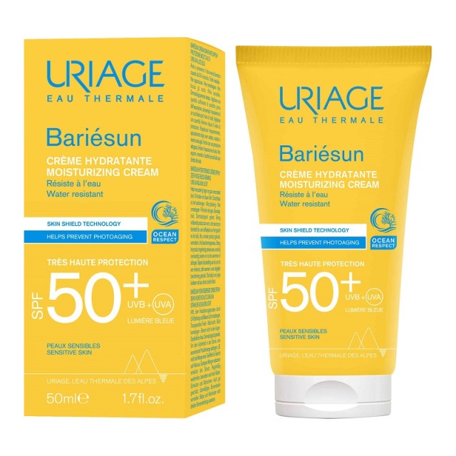 Uriage Bariesun Moisturizing Cream SPF50+ Αντηλιακό Προσώπου Υψηλής Προστασίας 50ml