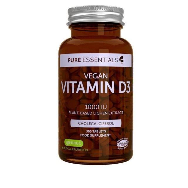 Igennus Pure Essential Vitamin D3 1000iu 365 ταμπλέτες