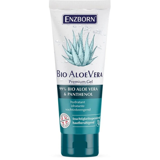 Enzborn Bio Aloe Vera Premium Gel Τζέλ με Βιολογική Αλόη Βέρα και Πανθενόλη 200ml