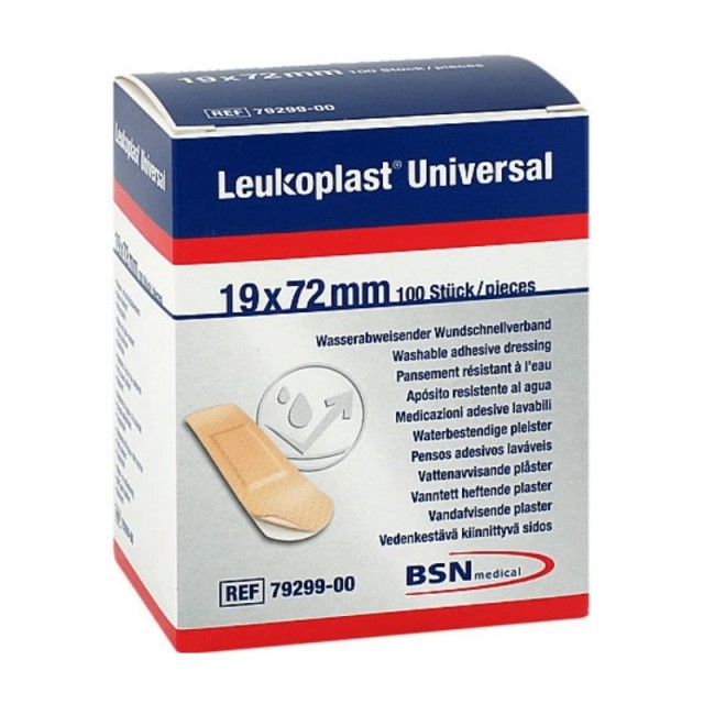 Leukoplast Universal Pack 1.9 x 7.2 cm 100τμχ