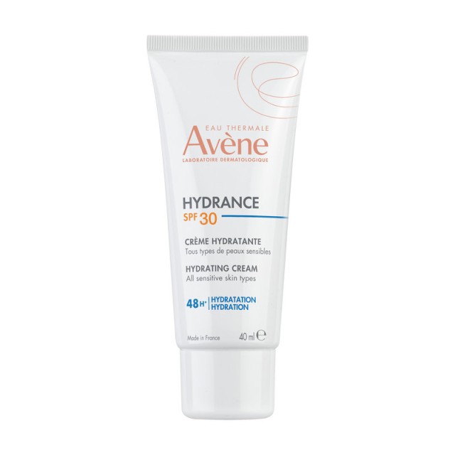 Avene Hydrance Ενυδατική Κρέμα Προσώπου για Όλους τους Τύπος Επιδερμίδας με Δείκτη Προστασίας SPF30 40ml