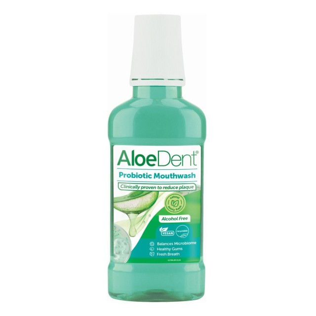 Optima Naturals AloeDent Probiotic Στοματικό Διάλυμα κατά της Πλάκας 250ml