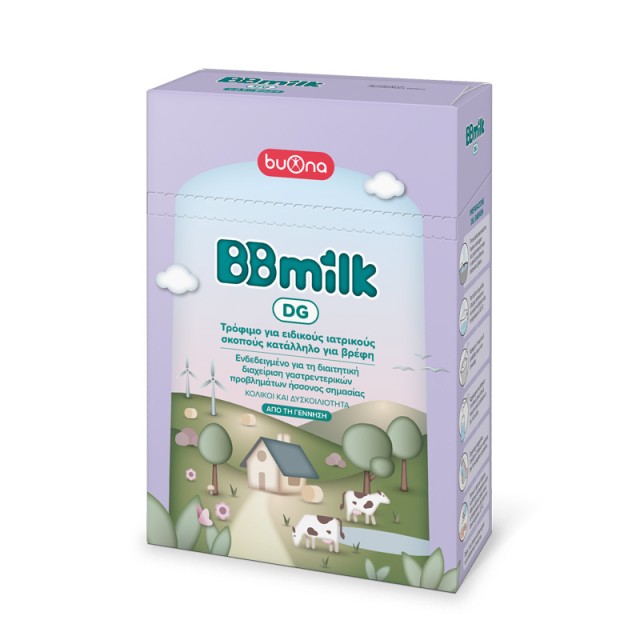 Buona Γάλα σε Σκόνη Bbmilk DG 0m+ σε Χάρτινη Συσκευασία 400gr