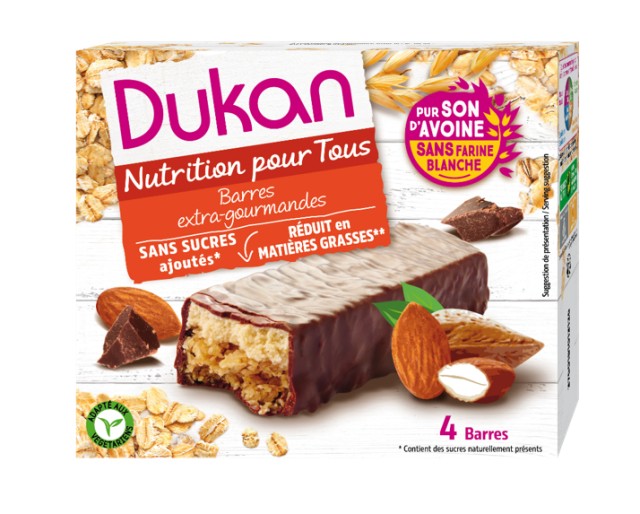 Dukan Expert Γκοφρέτα Βρώμης με Σοκολάτα (4x30), 120gr