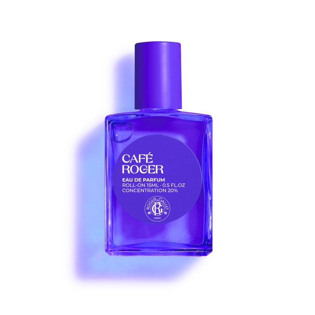 Roger&Gallet Cafe Roger Eau de Parfum Roll-On Συμπυκνωμένο Roll-on Άρωμα με Κρεμώδεις Νότες Σανταλόξυλου και Απολαυστικού Καφέ 15ml