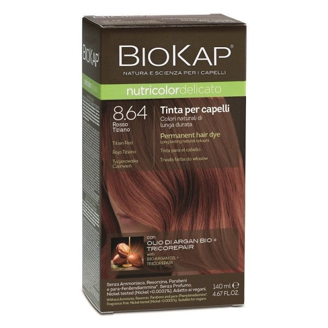 Biokap Βαφή Μαλλιών No 8.64 Κόκκινο Τιτσιάνο 140ml