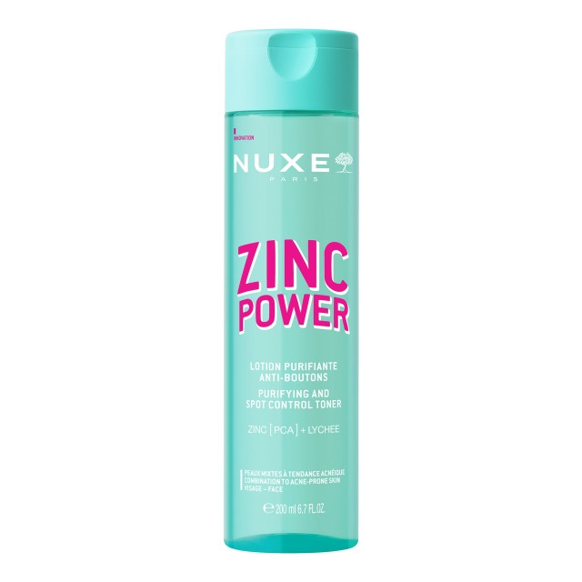 Nuxe Zinc Power Purifying + Spot Control Toner 200ml