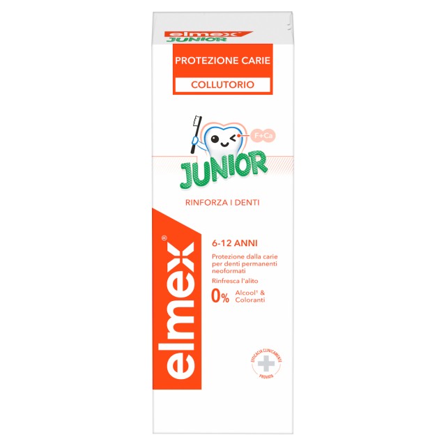 Elmex CariesProtection Junior Στοματικό Διάλυμα 6-12 Ετών 400ml