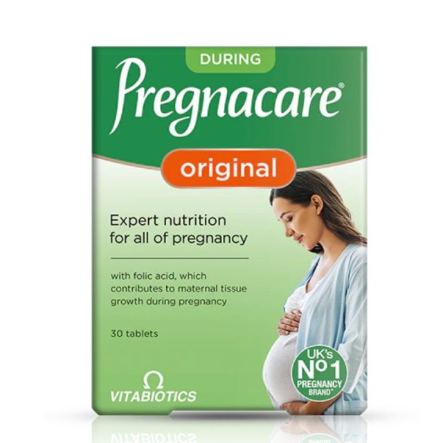 Vitabiotics Pregnacare Original Συμπλήρωμα Διατροφής για την Διάρκεια της Εγκυμοσύνης 30tabs