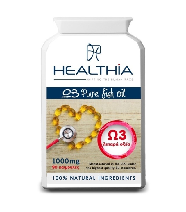 Healthia Ω3 Pure Fish Oil 1000mg 90 caps