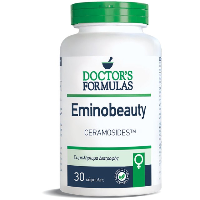 Doctors Formulas Eminobeauty για την Υποστήριξη της Παραγωγής Κολλαγόνου και Καλύτερη Επιδερμίδα 30caps