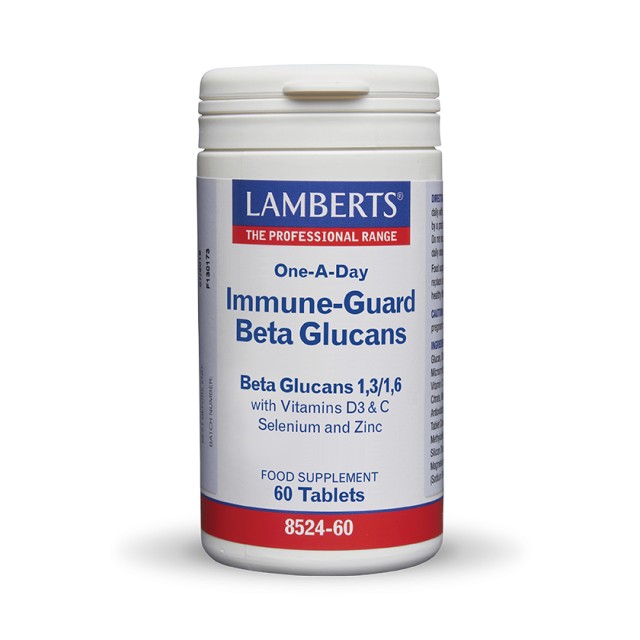 Lamberts Immune-Guard Beta Glucans 60 ταμπλέτες