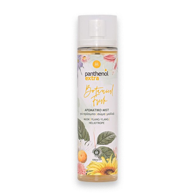 Panthenol Extra Botanical Fresh Μist Αρωματικό Mist για Πρόσωπο, Σώμα και Μαλλιά 100ml