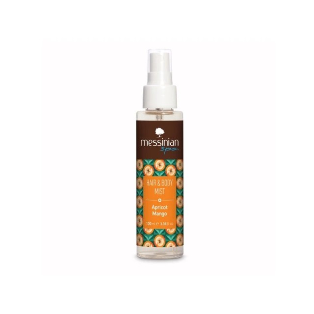 Messinian Spa Hair & Body Mist Apricot & Mango 100ml