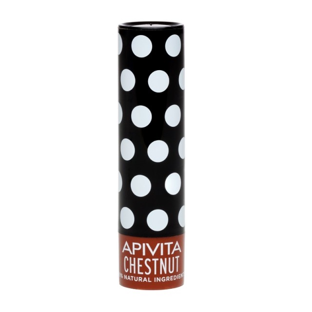Apivita ΝΕΟ Lipcare Chestnut Balm Χειλιών με Κάστανο, 4.4 gr