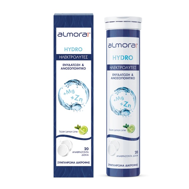 Almora Plus Hydro Ηλεκτρολύτες 19 Αναβράζοντα Δισκία