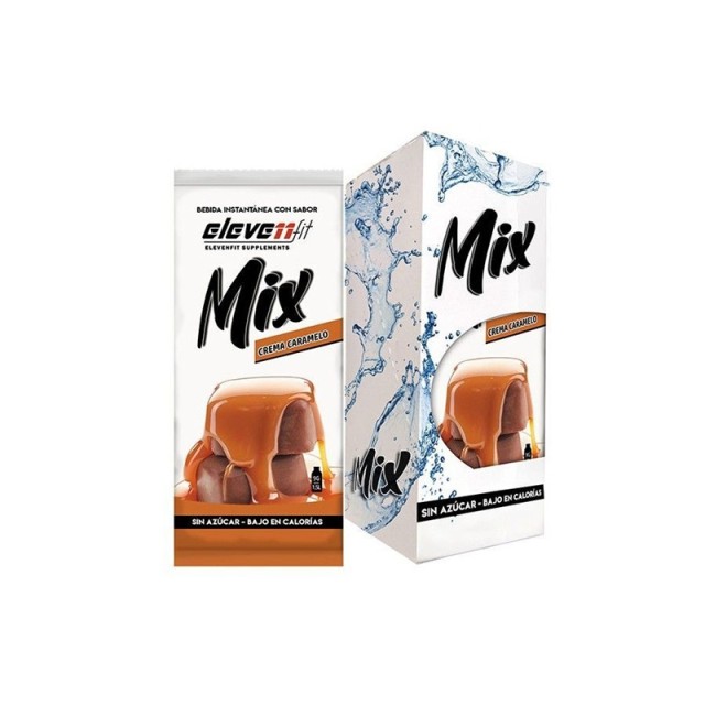 Elevenfit Mix Χυμός Σε Σκόνη Caramelo (Καραμέλα) Χωρίς Προσθήκη Ζάχαρης 12pack (12x9gr)