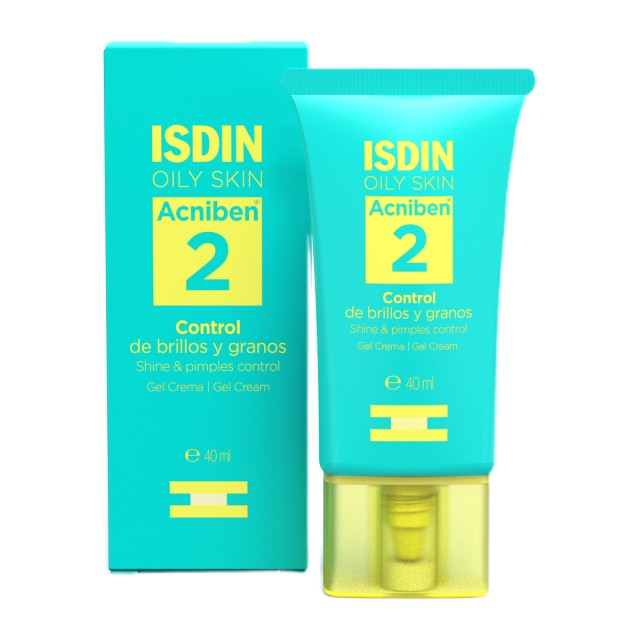 Isdin Acniben Shine & Pimples Control Κρέμα - Gel Προσώπου για Λιπαρή Επιδερμίδα 40ml
