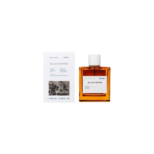 Korres Black Pepper Eau De Toilette 100ml