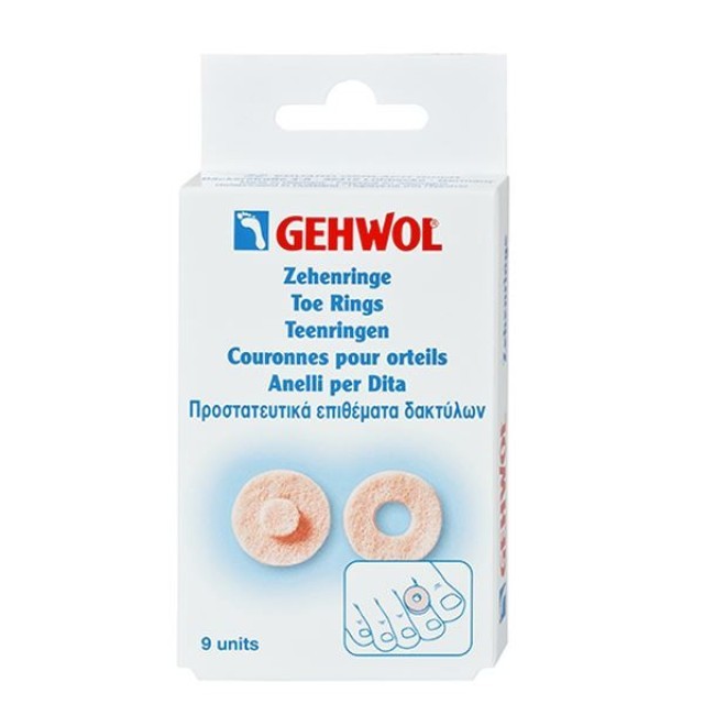 Gehwol Toe Ring Round Επιθέματα για Τους Κάλους 9τμχ