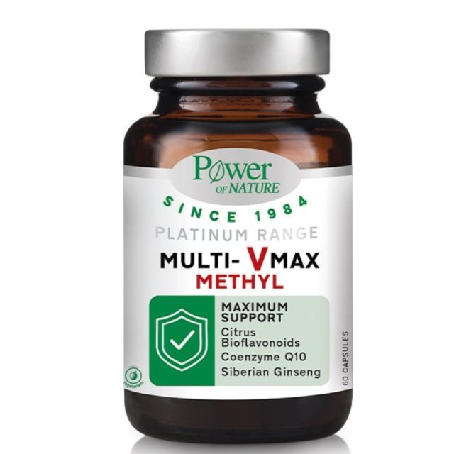 Power Of Nature Platinum Range Multi-V Max Methyl 60 κάψουλες