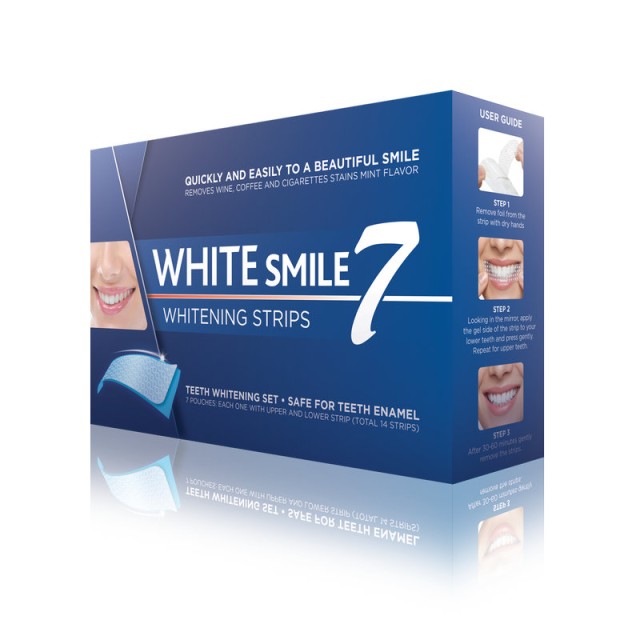 WhiteSmile Ταινίες Λεύκανσης Δοντιών 7τεμ