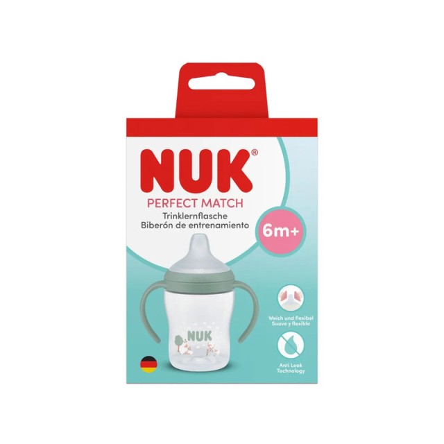Nuk Perfect Match Eκπαιδευτικό Ποτηράκι με Στόμιο 6m+ Πρόβατο 150ml