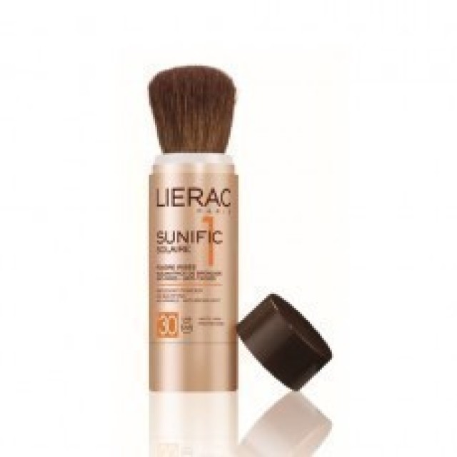 LIERAC SUNIFIC 1 SPF30 POUDRE IRISEE VISAGE 4gr