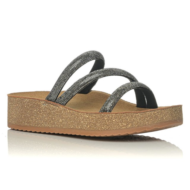 SaveYourFeet Γυναικείο Ανατομικό Πέδιλο Μαύρο 5053 Νο41