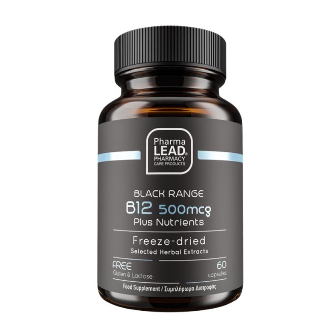 Pharmalead Black Range B12 500mcg Plus Nutrients 60 κάψουλες