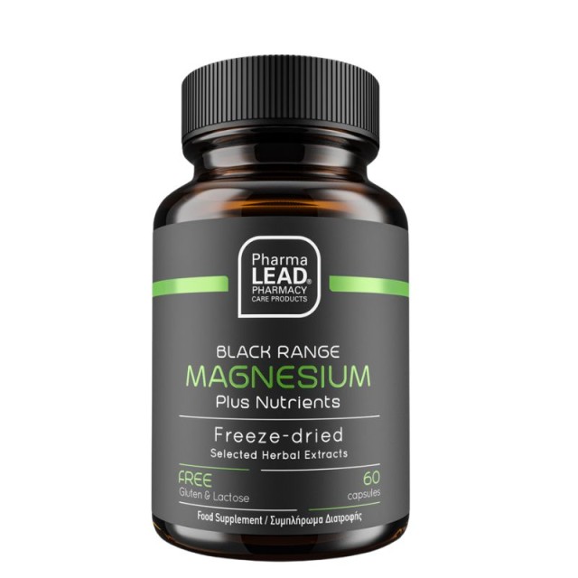 Pharmalead Black Range Magnesium Plus Nutrients 60 φυτικές κάψουλες