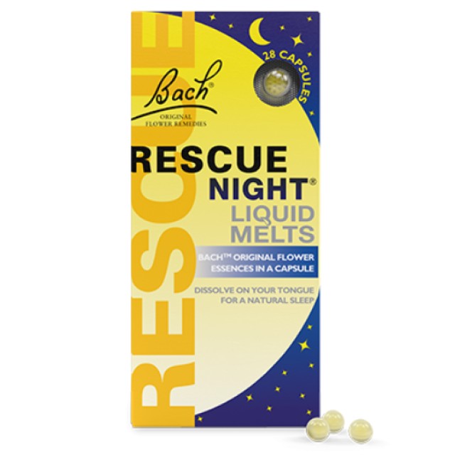 Power Health Bach Rescue Night Liquid Melts 28 κάψουλες