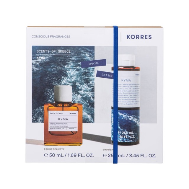Korres Promo Kyma Eau de Toilette 50ml & Αφρόλουτρο 250ml