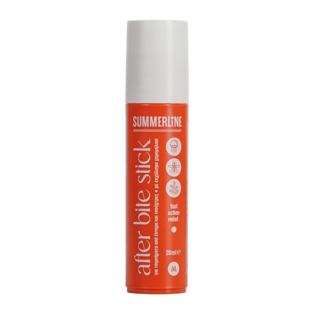 Medisei Summerline After Bite Stick Καταπραϋντικό Στικ για Ανακούφιση από Τσιμπήματα Εντόμων 20ml