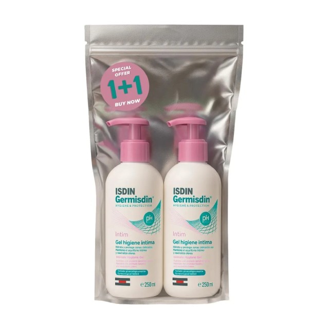 Isdin Germisdin Intim Gel Προϊόν για την Ευαίσθητη Περιοχή 250ml 2τμχ