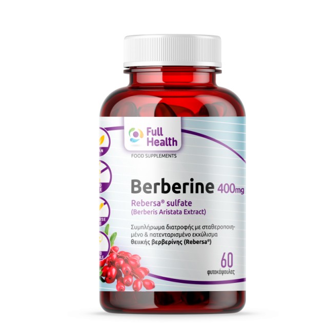 Full Health Berberine 400mg 60 φυτοκάψουλες