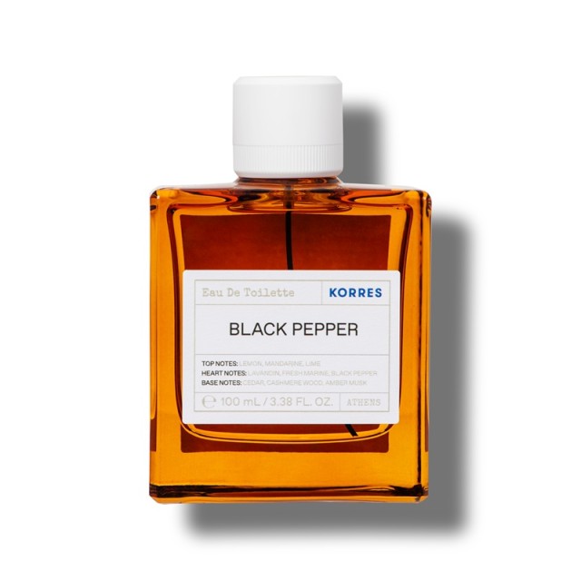 Korres Black Pepper Eau De Toilette 100ml