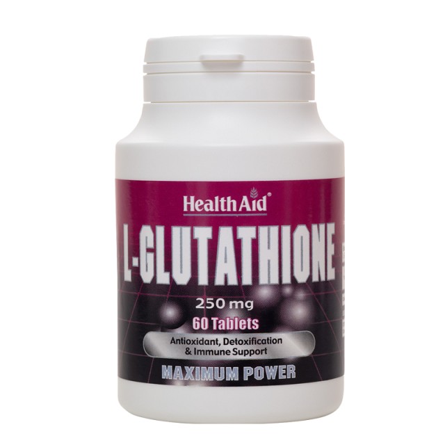 Health Aid L-Glutathione 250mg 60 ταμπλέτες