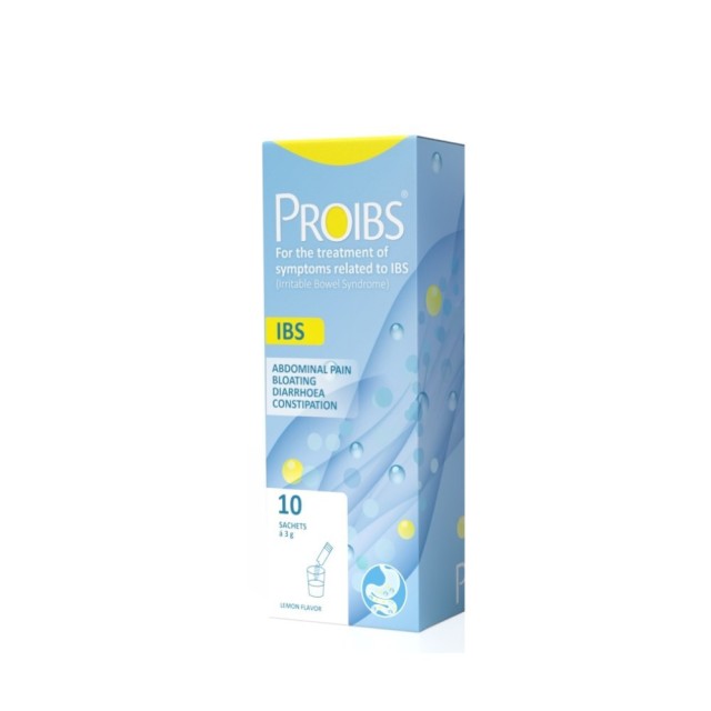 Proibs Lemon για την Αντιμετώπιση των Συμπτωμάτων του Συνδρόμου Ευερέθιστου Εντέρου 10χ3g