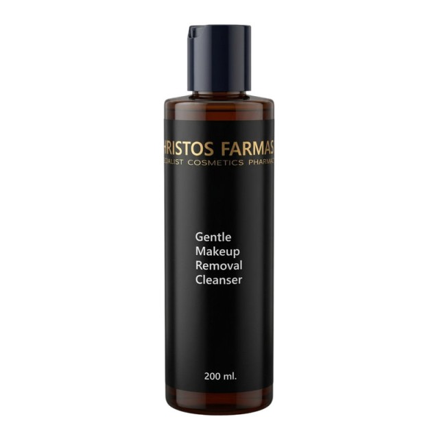 Christos Farmakis Gentle Makeup Removal Cleanser Ήπιο Καθαριστικό για την Απομάκρυνση του Μακιγιάζ ,των Ρύπων και της Λιπαρότητας  200ml