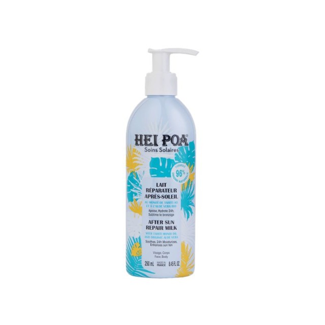 Hei Poa After Sun Repair Milk Γαλάκτωμα Σώματος για μετά τον Ήλιο με Tahiti Monoi Oil & Aloe Vera 250ml