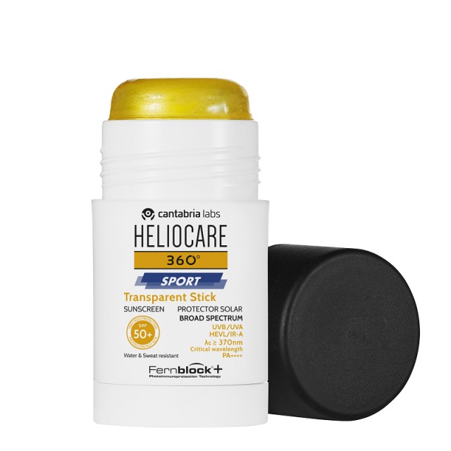 Heliocare 360º Sport Transparent Stick SPF50+ 25gr