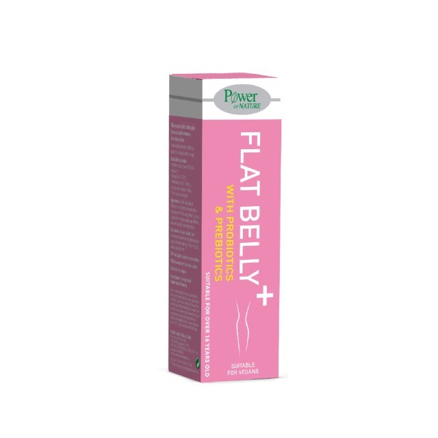 Power Health Flat Belly Stevia με Προβιοτικά & Πρεβιοτικά για Ανάλαφρη και Επίπεδη Kοιλιά 10 αναβράζοντα δισκία