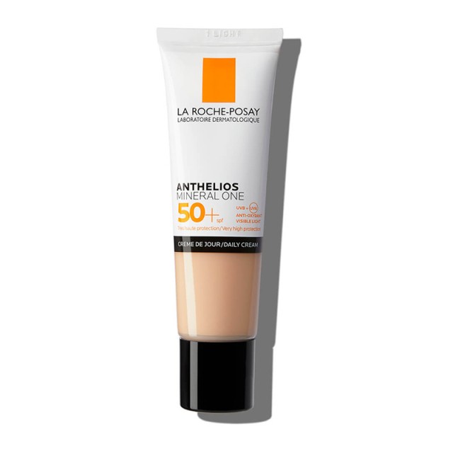 La Roche Posay Anthelios Mineral One SPF50+ Light 01 Αντηλιακή Ενυδατική Κρέμα Προσώπου Με Χρώμα 30ml