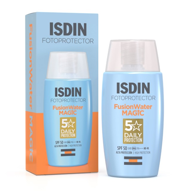 Isdin Fotoprotector FusionWater Magic SPF50 Αντηλιακό Προσώπου 50ml