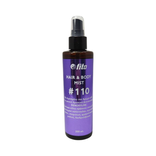 Fito+ Hair & Body Mist 110 Black Opium Ενυδατικό Σπρέι Σώματος & Μαλλιών με Άρωμα Black Opium, 200ml